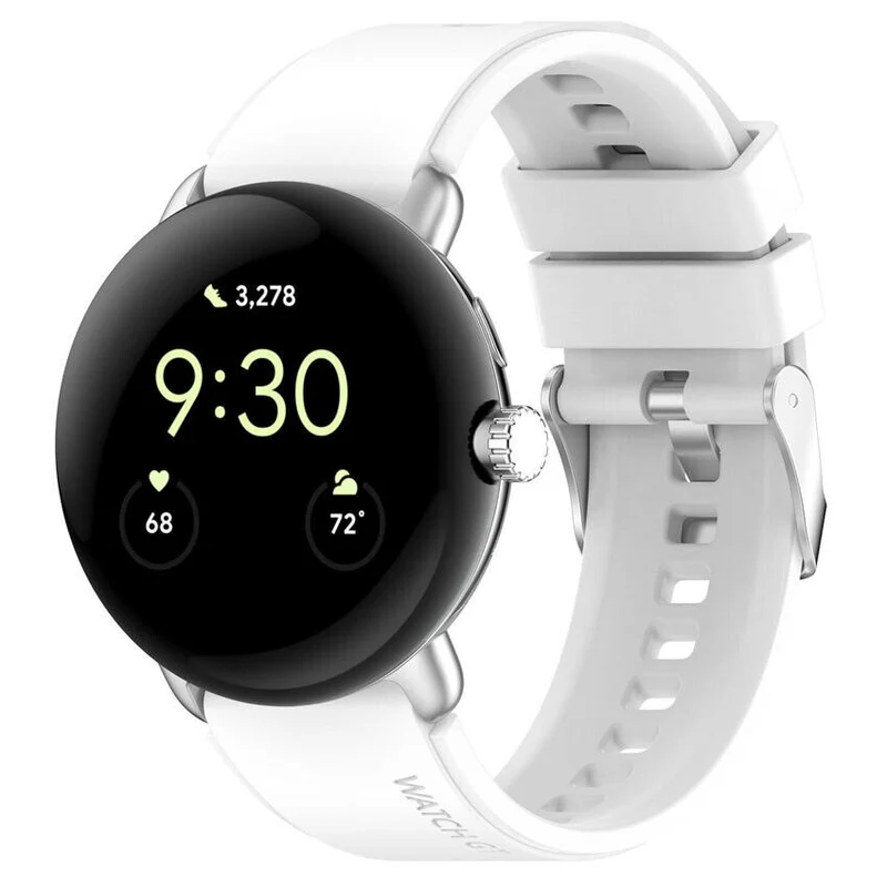 Correa silicona Google Pixel Watch 5 - 41mm (blanco)