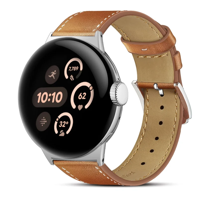 Correa cuero moderna Google Pixel Watch 5 - 45mm (marrón)