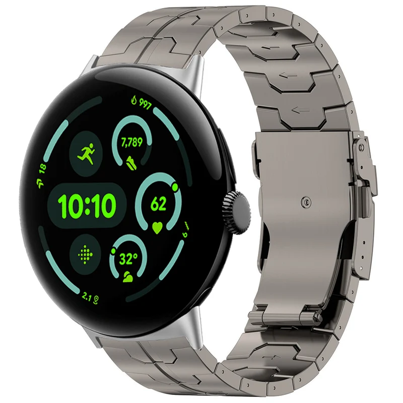 Correa titanio 'Iron' Google Pixel Watch 5 - 45mm (titanio)