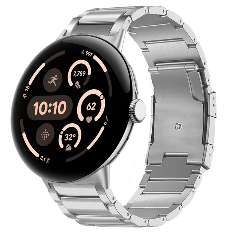 Correa titanio Google Pixel Watch 5 - 45mm (plata)