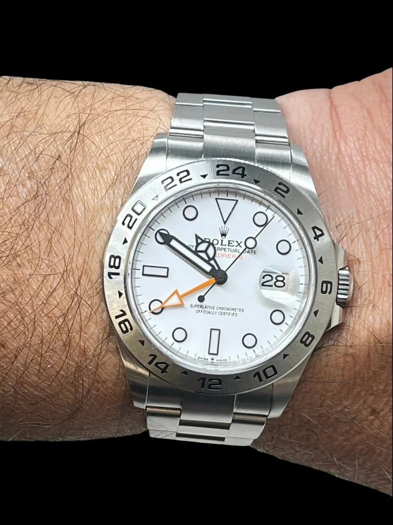 Rolex Explorer II - Oystersteel 226570 Polar watch