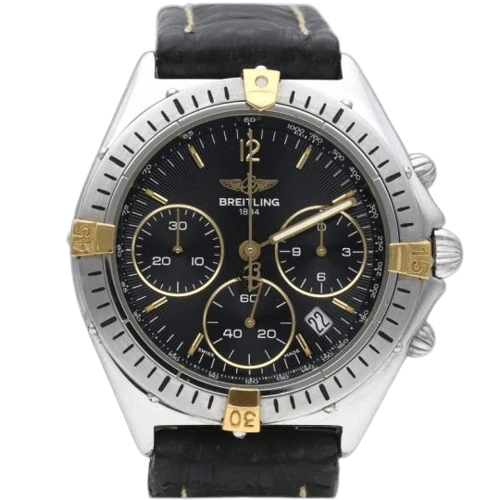 Breitling Sextant - Women's watch in yellow gold and steel