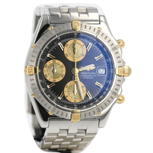 Breitling Chronomat - Gold and steel automatic watch