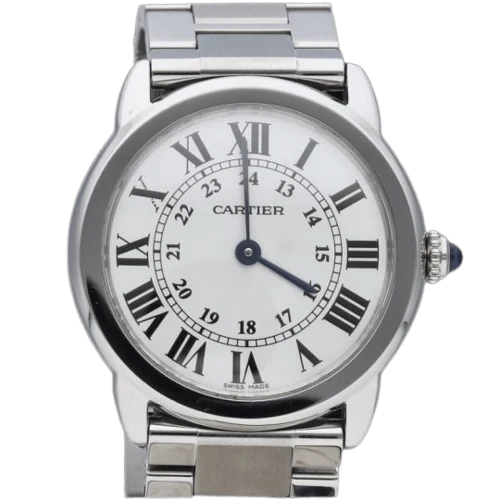 Cartier Solo Round - 29 mm steel watch