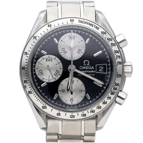 Omega Speedmaster - Steel Date Chronograph Watch
