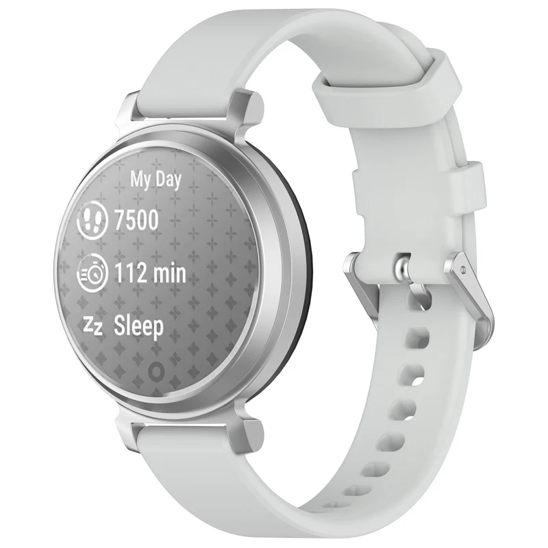 Correa silicona clásica Zenwatch Lily (gris claro)