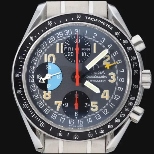Omega Speedmaster - Day-Date Chronograph watch in steel