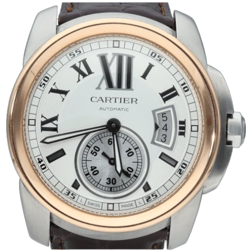 Cartier Caliber - Yellow gold and steel watch
