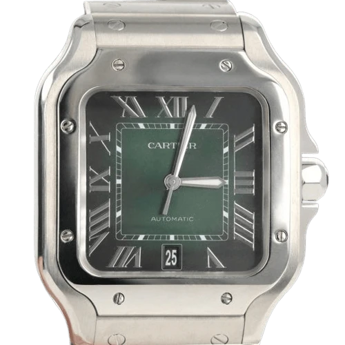 Cartier Santos - Steel watch