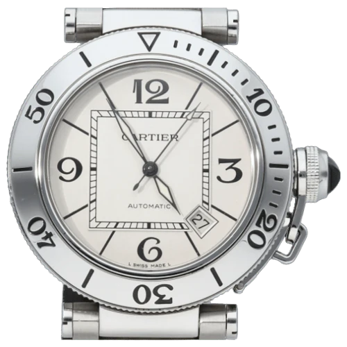 Cartier Pasha Seatimer - Steel watch