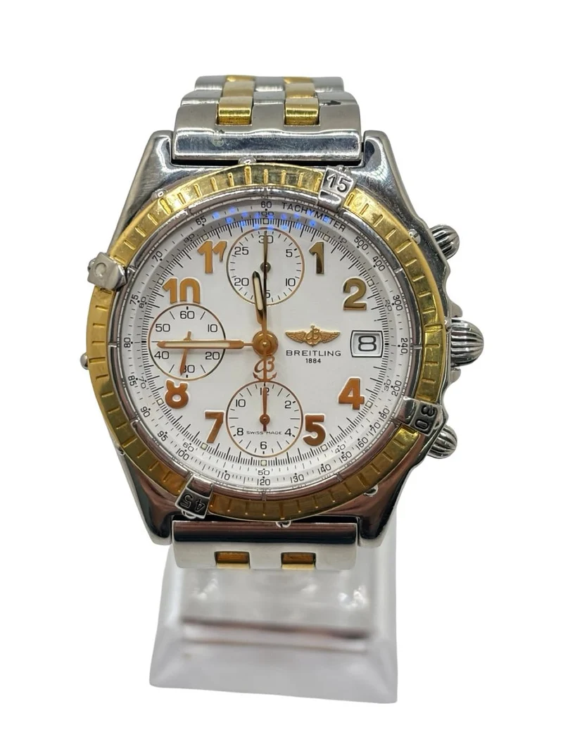 Breitling Chronomat - Gold and steel watch