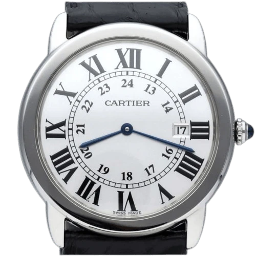 Cartier Solo Round - 36 mm steel watch