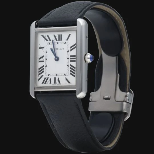 Cartier Tank Solo - Steel quartz watch