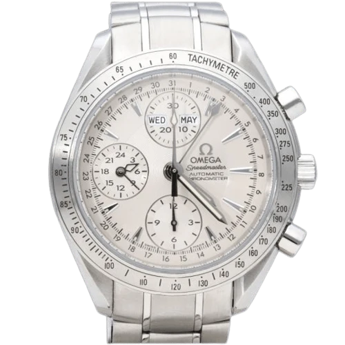 Omega Speedmaster - Day Date chronograph watch in steel
