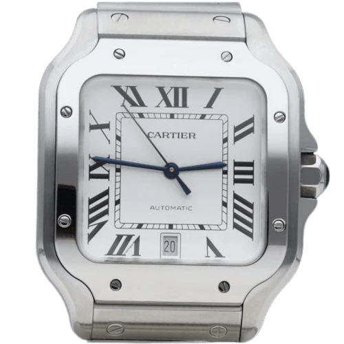 Cartier Santos - Steel watch