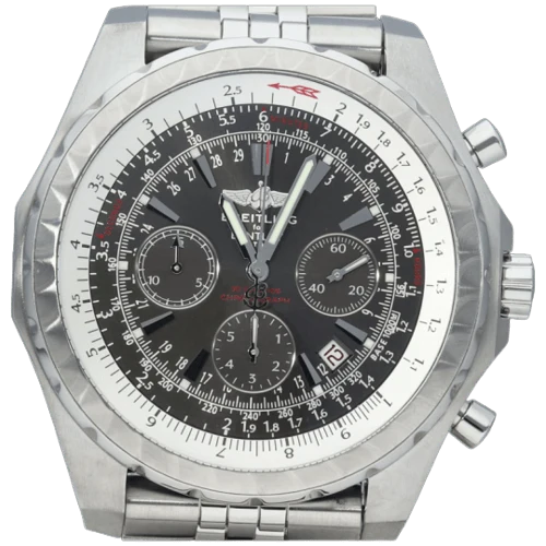 Breitling Bentley Motors T - GMT chronograph watch in steel