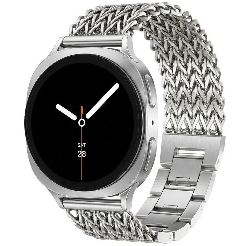 Correa metal mesh Samsung Galaxy Watch 8 - 44mm (plata)