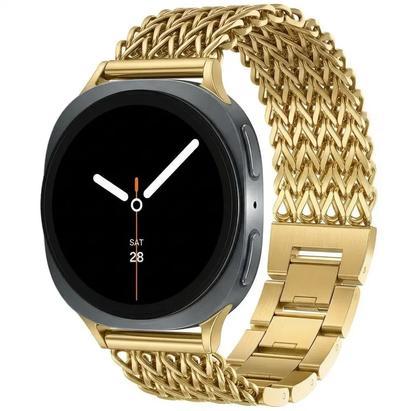 Correa metal mesh Samsung Galaxy Watch 8 - 40mm (dorado)
