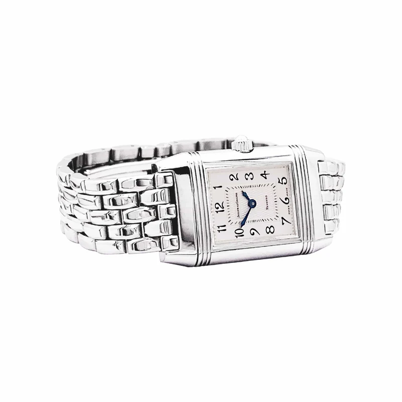 Jaeger-LeCoultre Reverso Duetto - Steel and diamond watch