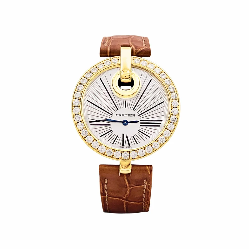 Cartier Captive - Yellow gold and diamond watch