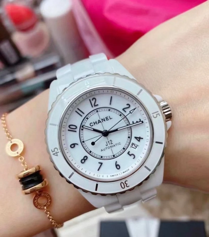 Chanel J12 - White ceramic automatic watch