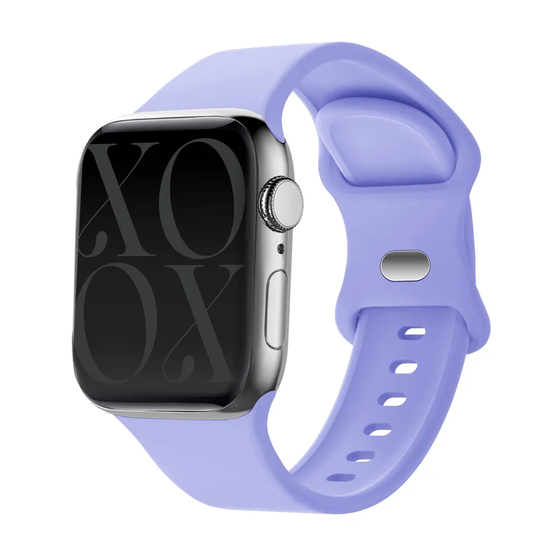 xoxo Wildhearts Correa silicona Apple Watch (púrpura claro)