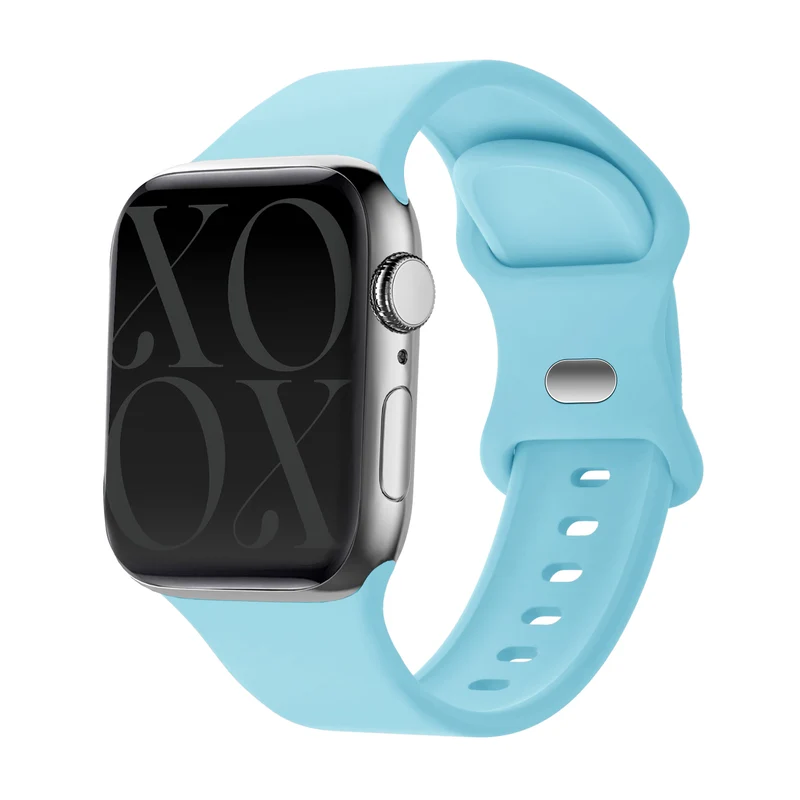 xoxo Wildhearts Correa silicona Apple Watch (azul claro)