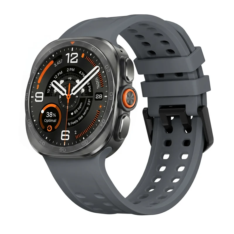 Correa silicona Samsung Galaxy Watch Ultra 2 (gris oscuro)