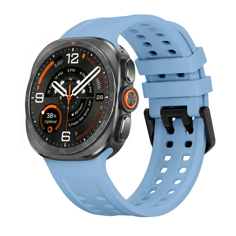 Correa silicona Samsung Galaxy Watch Ultra 2 (gris-azul)