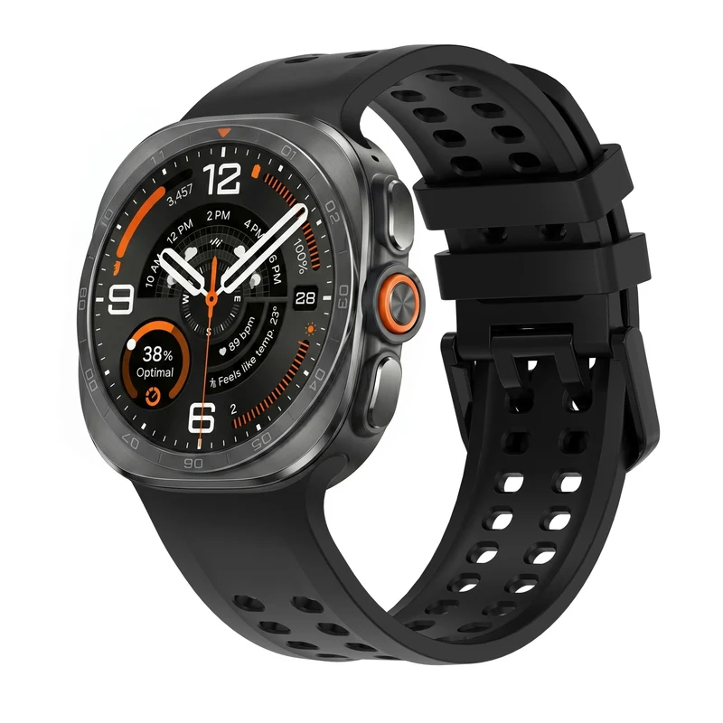 Correa silicona Samsung Galaxy Watch Ultra 2 (negro)