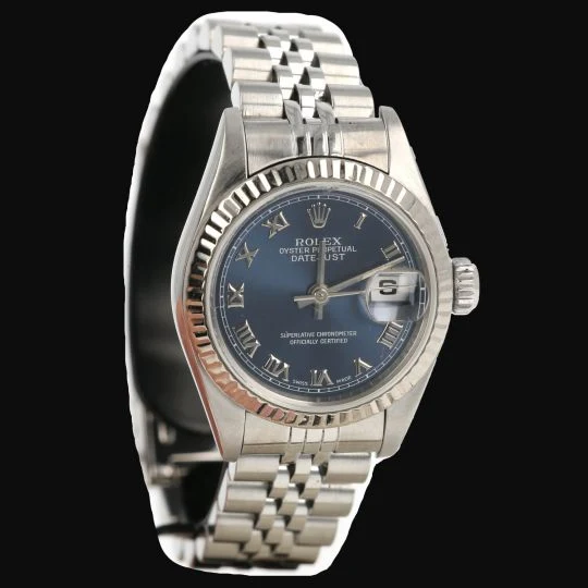 Rolex Lady-Datejust - 26 mm watch in steel and white gold