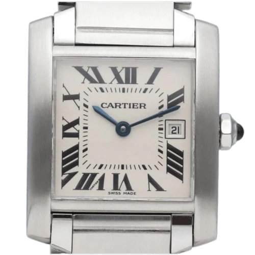 Cartier Tank Française - Steel watch