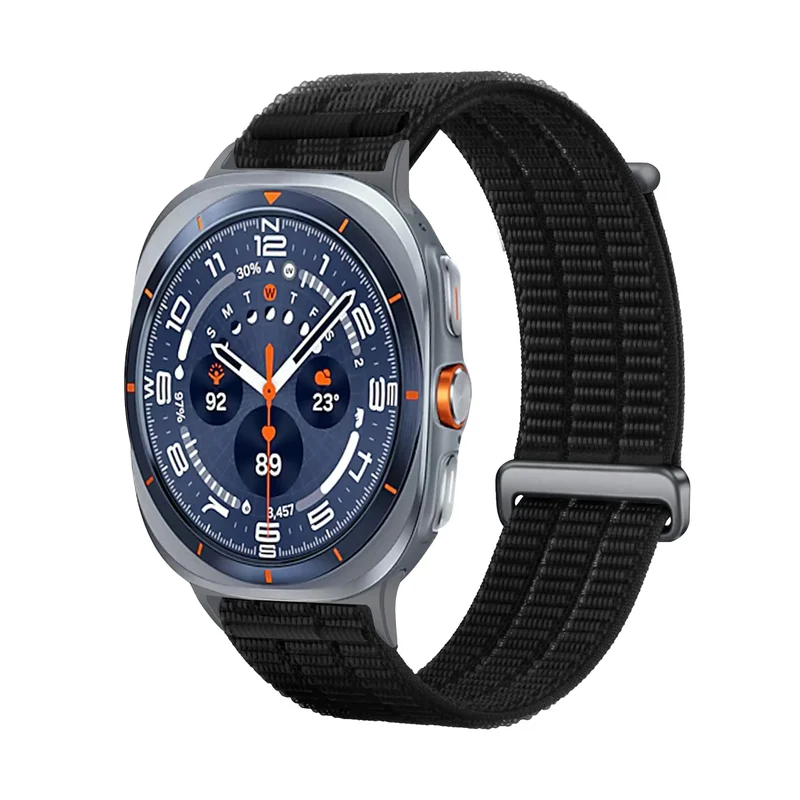 Correa nylon air Samsung Galaxy Watch Ultra (negro)