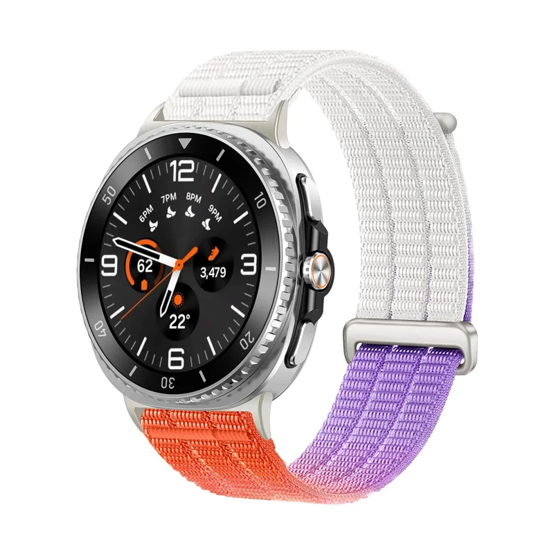 Correa nylon air Samsung Galaxy Watch 9 - 44mm (naranja degradado)