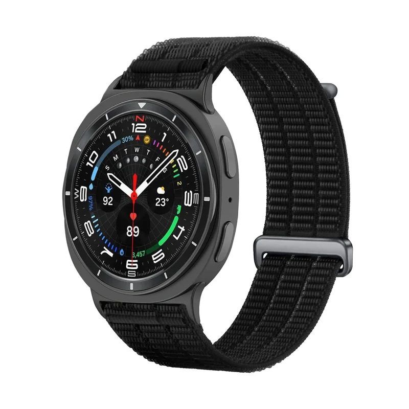 Correa nylon air Samsung Galaxy Watch 8 Classic (negro)
