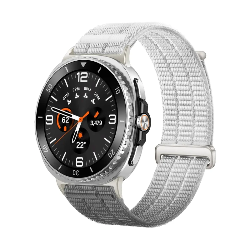 Correa nylon air Samsung Galaxy Watch 8 Classic (gris degradado)