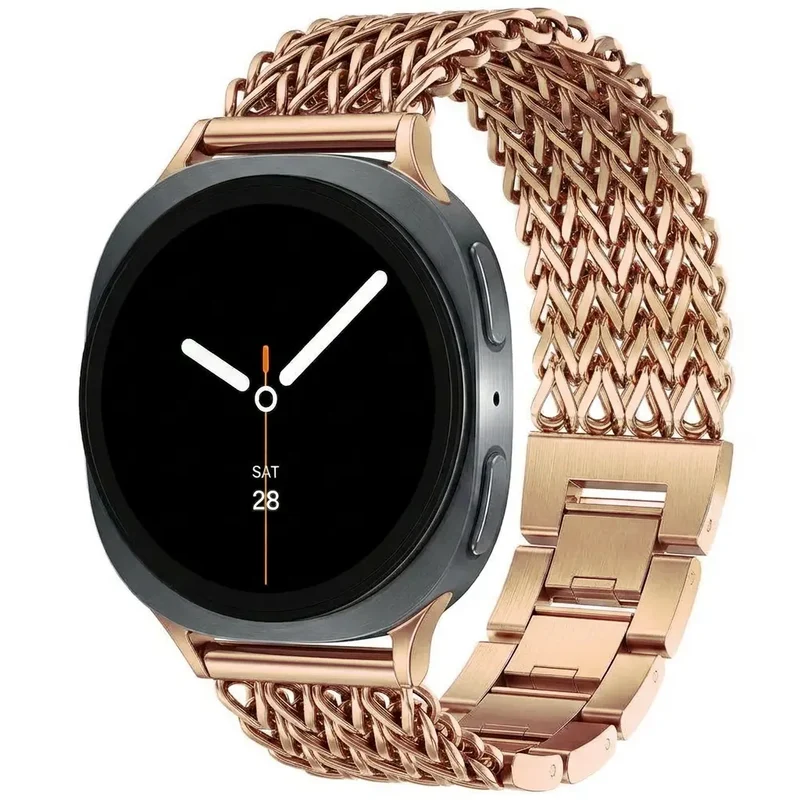 Correa metal mesh Samsung Galaxy Watch 9 - 44mm (oro rosado)