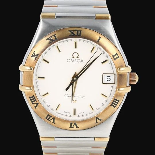 Omega Constellation - Yellow gold and steel watch