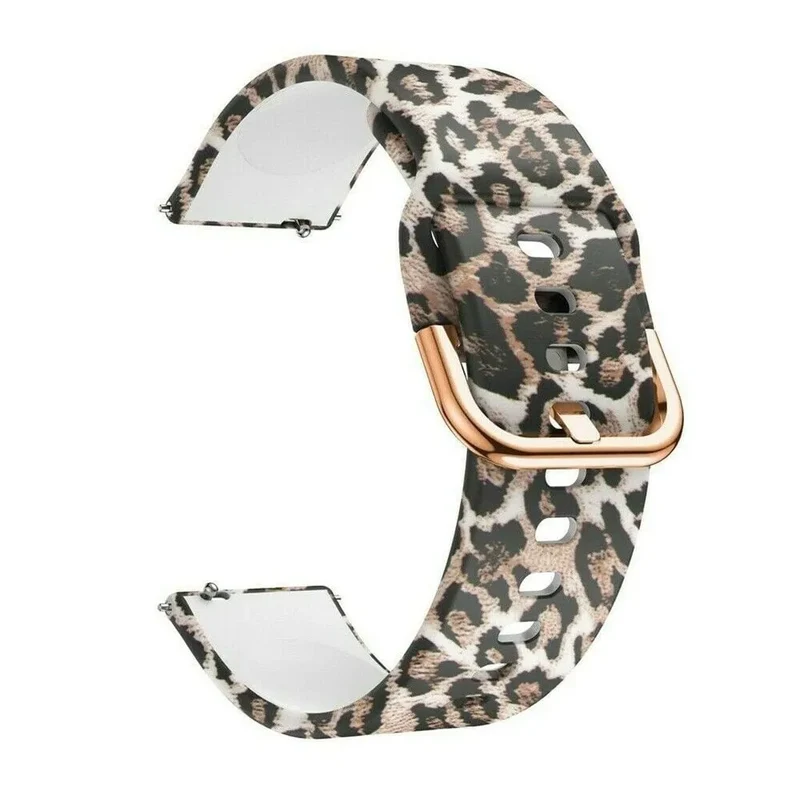 Correa silicona estampado Huawei Watch GT 7 - 41mm (leopardo afortunado)