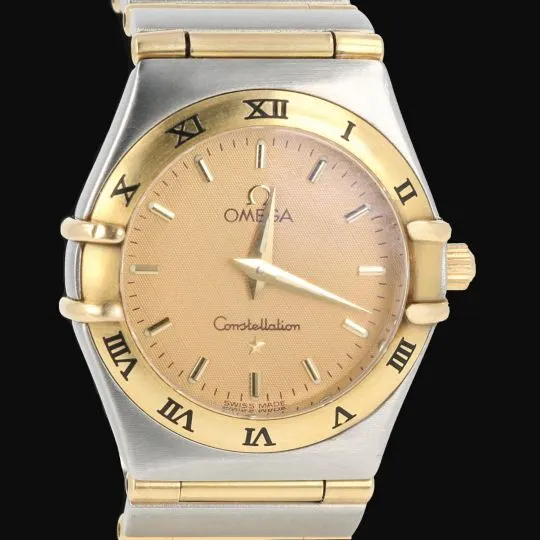 Omega Constellation - Yellow gold and steel watch