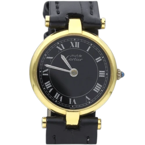 Cartier Must by Cartier - Watch silver-gilt