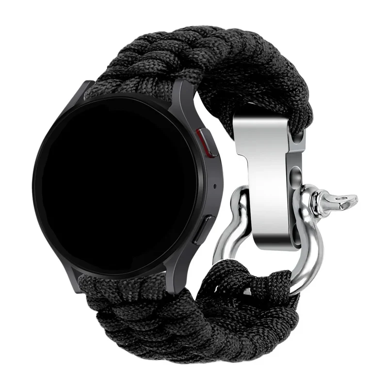 Correa nylon cuerda Huawei Watch GT 7 - 46mm (negro)