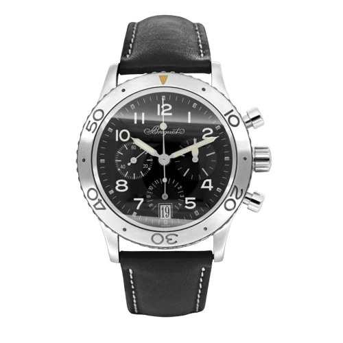 Breguet Type XX - Transatlantic Chronograph Watch in steel