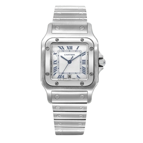 Cartier Santos Galbée - Steel watch