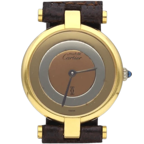 Cartier Must by Cartier - Watch silver-gilt in silver