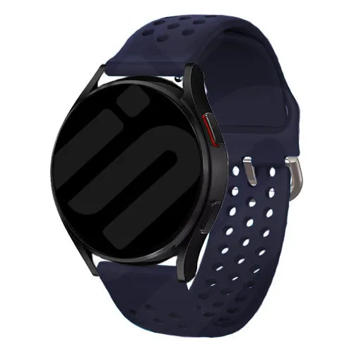 Correa silicona transpirable Huawei Watch GT 7 - 46mm (azul oscuro)