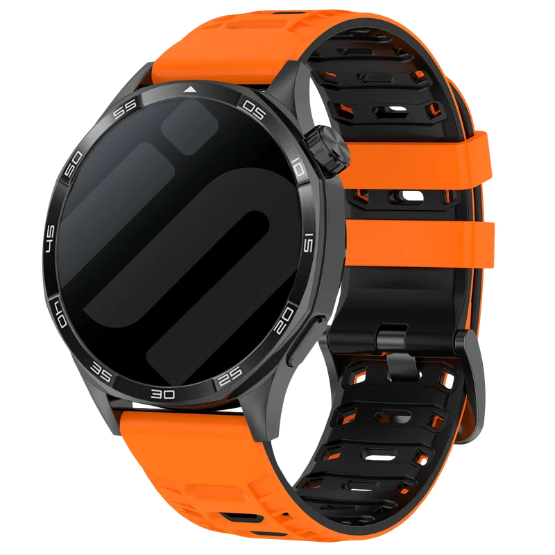 Correa deportiva Mecha Huawei Watch GT 7 Pro (naranja/negro)