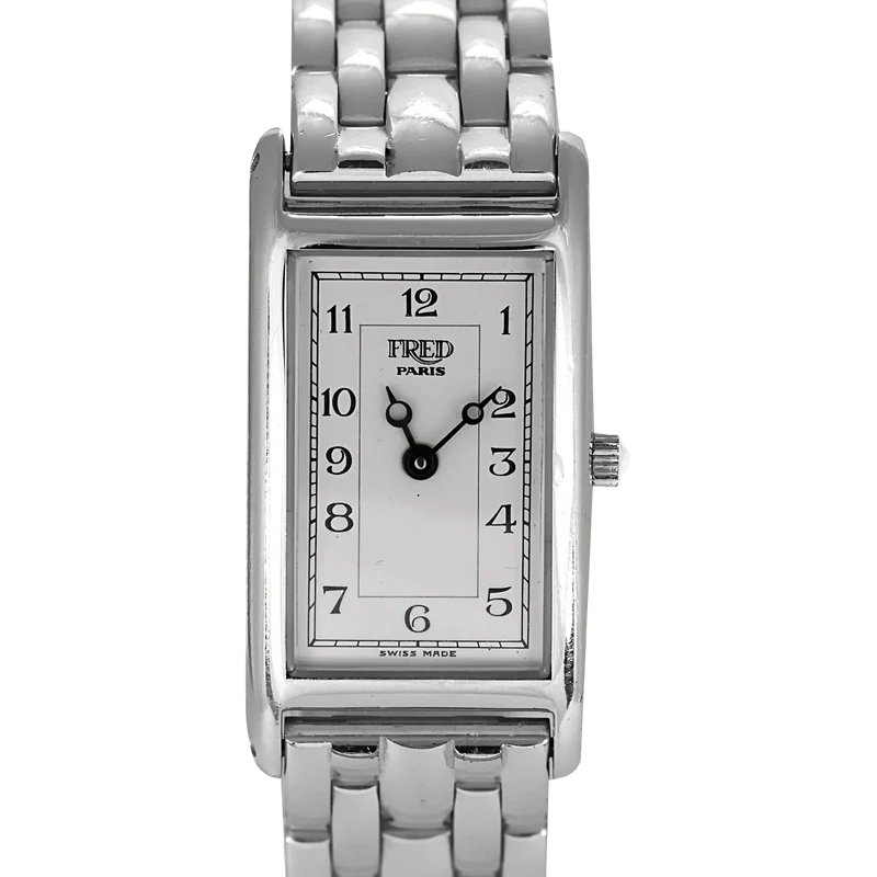 Fred - Ladies' steel watch with quartz movement