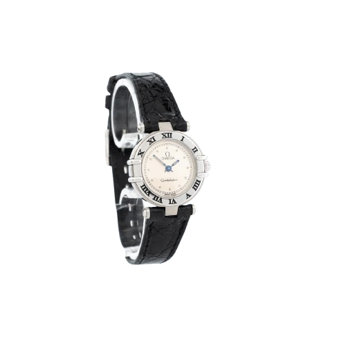Omega Constellation - 24 mm steel watch with ivory dial