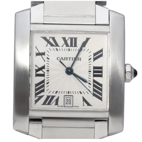 Cartier Tank Française - Steel watch